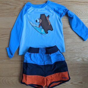 Patagonia Rashguard and swinshorts